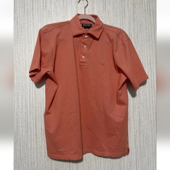 MICHAEL Michael Kors Other - Michael Michael Kors Mens Size Small Orange Polo